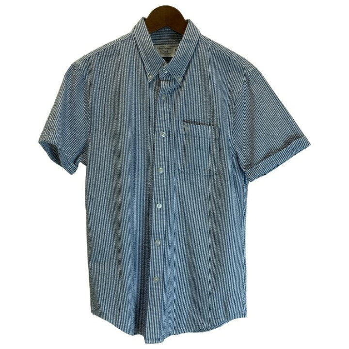 楽天市場】【中古】 Abercrombie & Fitch ストライプシャツ 半袖 