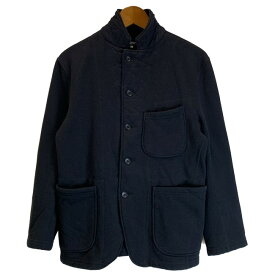 【中古】　ENGINEERED GARMENTS　ジャケット　ブルゾン　フルボタン　無地　USA製　古着
