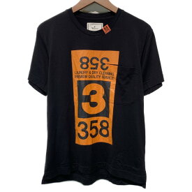 Maison MIHARA YASUHIRO　Tシャツ　A02TS671　アヴァンギャルド　2019 Sping Summer Collection　358Printed T-shirt　ポケット付き　ハイカジュアル　プリント　古着
