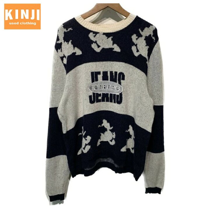 楽天市場】【中古】 ICEBERG セーター ニット トップス クルーネック  