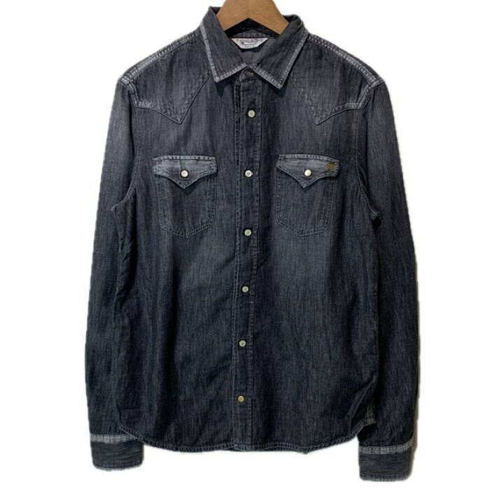楽天市場】DIESEL デニムシャツ 長袖 トップス レギュラーカラー 