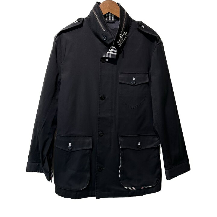 楽天市場】BURBERRY BLACK LABEL ジャケット ブルゾン ハーフコート 