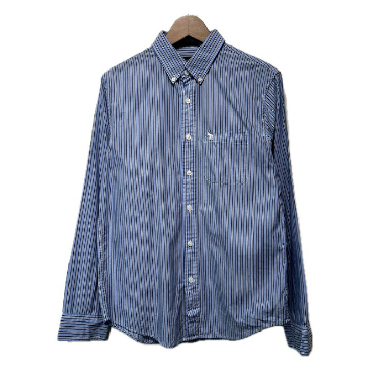 楽天市場】【中古】 Abercrombie＆Fitch ストライプシャツ 長袖 シャツ 