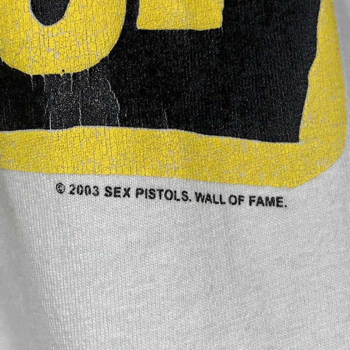楽天市場】【中古】 wall of fame SEX Pistols バンT (C)2003 Tシャツ 