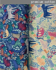 輸入生地　ART GALLERY FABRICS【selva/slv-14510/24510 ジャングルと動物】【30cm以上10cm単位　メール便3m】【ブロード生地/動物柄/サバンナ/プレミアムコットン/AGF/アートギャラリーファブリック/生地/布/布地/手芸/ハンドメイド/ソーイング/キンカ堂】