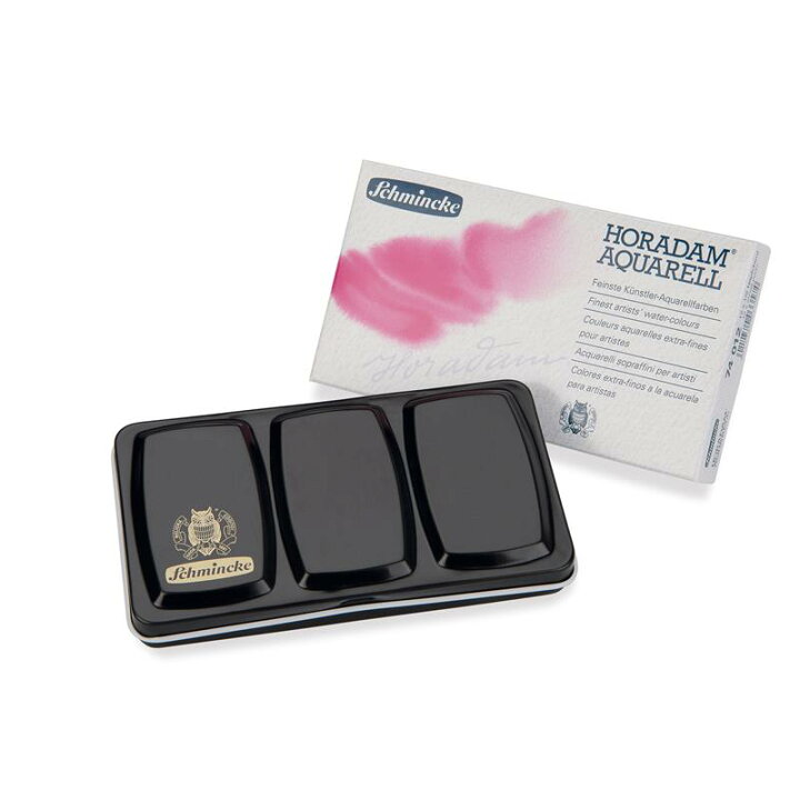 楽天市場】シュミンケ ホラダム 固形水彩 ハーフパン 12色セット 携帯  