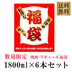 在庫処分訳アリ 大特価 福袋セット 1800ml×6本 ※北海道・東北地区は、別途送料1000円が発生します。※北海道・東北地区は、別途送料1000円が発生します。