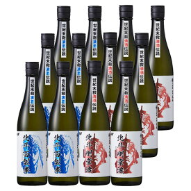 北斗の拳 清酒 北斗百裂拳・北斗剛掌波 720ml 各6本 計12本セット　※北海道・東北エリアは別途運賃が1000円発生します。※北海道・東北エリアは別途運賃が1000円発生します。