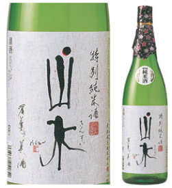 山水　特別純米酒　1800ml瓶　日本酒　大分県　老松酒造　化粧箱なし