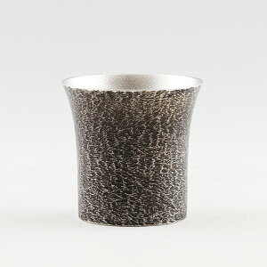 薩摩錫器 錫 タンブラー 桜島 黒漆加工 250ml 396-2 岩切美巧堂 代引不可父の日 錫器 錫製 タンブラー 還暦祝 結婚祝 退職祝 贈答 母の日 プレゼント ギフト 伝統工芸品