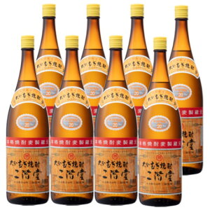二階堂 20度 1800ml×8本 麦焼酎 二階堂酒造 大分※北海道・東北エリアは別途運賃が1000円発生します。