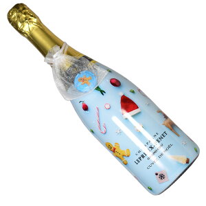 ���v���[�E�v�l�@�X�N���E�h�E�r�����@�u�����b�g�@�O�����E�N�����@�m�G���@�N���X�}�X����{�g���@�V�����p�[�j��Lepreux-Penet Secret de Bulles Brut Grand Cru Noel�@���������ł����k�C���E���k