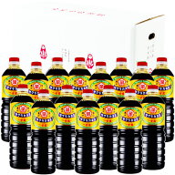 サクラカネヨ　濃口醤油　甘露　1000ml × 15本