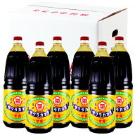 サクラカネヨ　濃口醤油　甘露　1.8L × 6本［吉村醸造／鹿児島］
