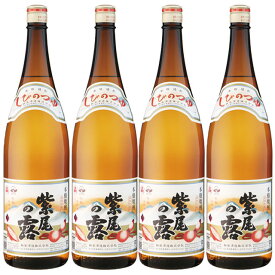 紫尾の露 25度 1800ml×4本 芋焼酎 軸屋酒造　※北海道・東北エリアは別途運賃が1000円発生します。※北海道・東北エリアは別途運賃が1000円発生します。