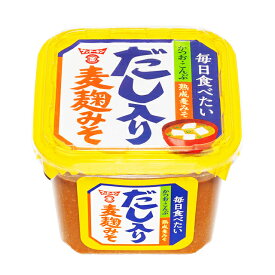 フンドーキン　だし入り麦麹みそ　750g×6個　　送料無料 フンドーキン醤油 味噌 麦みそ 熟成みそ かつおだし 昆布だし 2023年9月新商品