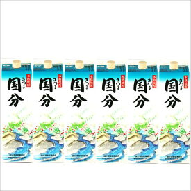 お買い得 さつま国分 パック 25度 1800ml×6本 芋焼酎 国分酒造 ケース買い　※北海道・東北エリアは別途運賃が1000円発生します。※北海道・東北エリアは別途運賃が1000円発生します。