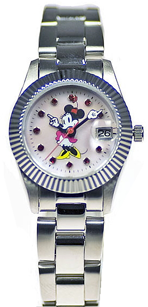 新色追加 ８０周年ミニー限定ミニーマウス腕時計 ディズニー ミニーマウス腕時計 豪奢な