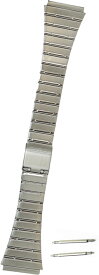 カシオ [CASIO] データバンク DBC-810B用メタルバンド（ベルト）＋バネ棒付き