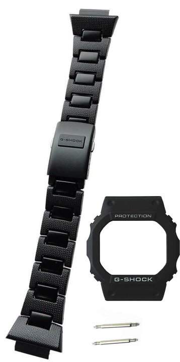 楽天市場】カシオ [CASIO] DW-5600Eベゼル/メタルコアバンドセット 