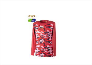 アクティブーム コンフォートインナー 吸汗速乾軽量素材【エンジ長袖】02BG アンダーシャツ 送料無料・クリックポスト配送 代引き不可 後払い決済不可