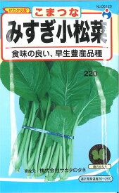 【代引不可】【送料5袋まで80円】 □こまつな みすぎ小松菜