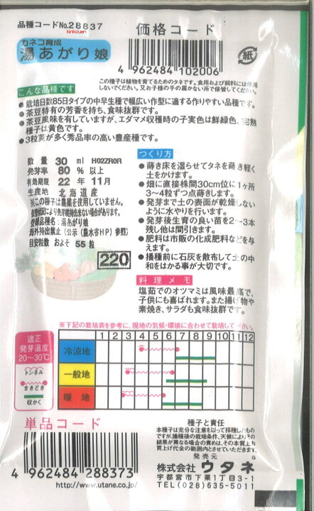 66円 本日の目玉 トーホク おいしい枝豆 種 生産地 北海道 えだまめ 家庭菜園 プランター