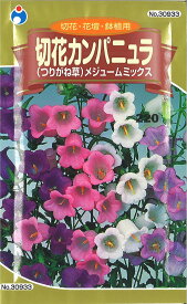 【代引不可】【送料5袋まで80円】 □切花カンパニュラ メジュームミックス