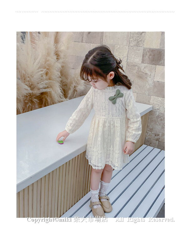 楽天市場 送料無料 キッズドレス 可愛い レース ワンピース 長袖 お洒落 ベビー用ドレス 子供服 女の子 子供 ベビー服 ワンピース 子ども 赤ちゃん 出産祝い ギフト プレゼント 女の子用 お誕生日会 お祝い 結婚式 旅行 お出掛け Miki 楽天市場店
