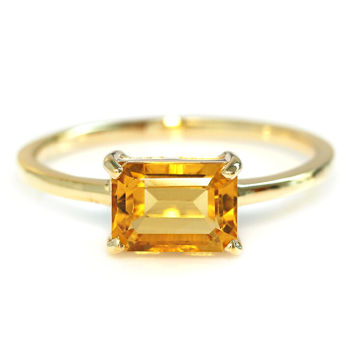 楽天市場】【6/3価格改定】1ct相当 シトリン K10イエローゴールド  
