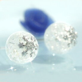 楽天市場 雪の結晶 ピアス かわいいの通販