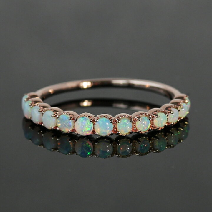 ☆新品仕上げ済☆】オパールリングオパール0.88ctダイヤモンド0.71  