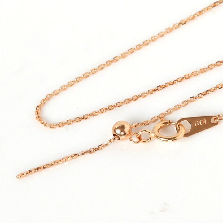 楽天市場】【3日以内出荷】スライドピンチェーンネックレス 18K 
