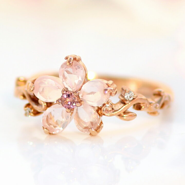 楽天市場 桜 リング 指輪 レディース ダイヤモンド ピンクトルマリン 10金 ピンクゴールドリング 恋桜 10k K10人気 可愛い おしゃれ かわいい さくら サクラ 花 フラワーモチーフ 春 ロマンチック 彼女へ アクセサリー 誕生日プレゼント 女性 ブランド 宝石 可愛い 母の 楽天市場 桜 リング 指輪 レディース ダイヤモンド ピンクトルマリン 10金 ピンクゴールドリング 恋桜 10k K10人気 可愛い おしゃれ かわいい さくら サクラ 花 フラワーモチーフ 春 ロマンチック 彼女へ アクセサリー 誕生日プレゼント 女性 ブランド 宝石 可愛い 母の