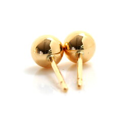 セカンドピアス軸太0.8mm長さ12mm18Kレディース0.04ctダイヤモンドゴールド・モアソスタンツァ18金地金シンプルポストが太いポストが長いピアスホール安定誕生日プレゼント女性可愛いピアス福耳おすすめ人気