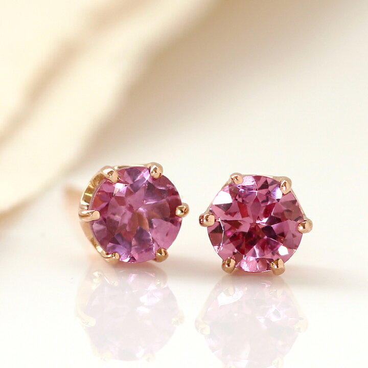 楽天市場 マラヤガーネット スタッドピアス ルリディナ 18k アクセサリー レディース 1月誕生石ピアス 誕生日プレゼント 女性 一粒ピアス ペンダント K18 18金 ブランド 宝石 おしゃれ 天然石 Cafe Fragrant Olive