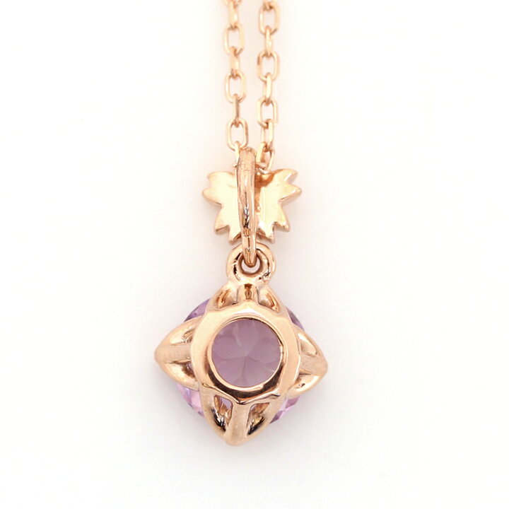 楽天市場】【3日以内出荷】 さくらインカット 桜色の天然石 ネックレス 