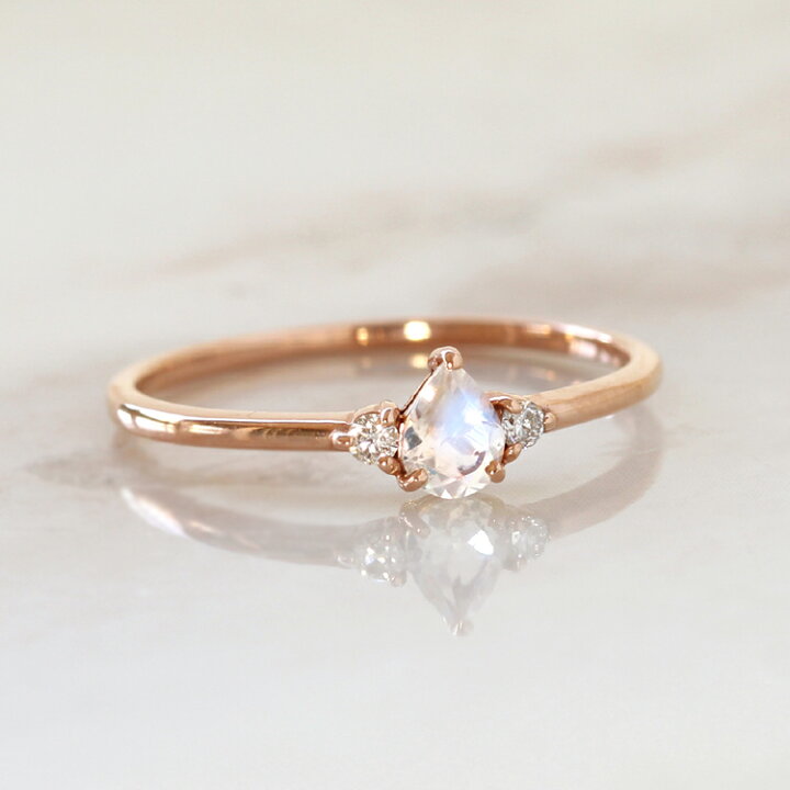 楽天市場】ロイヤルブルームーンストーン ダイヤモンド K18 K10 カラー  