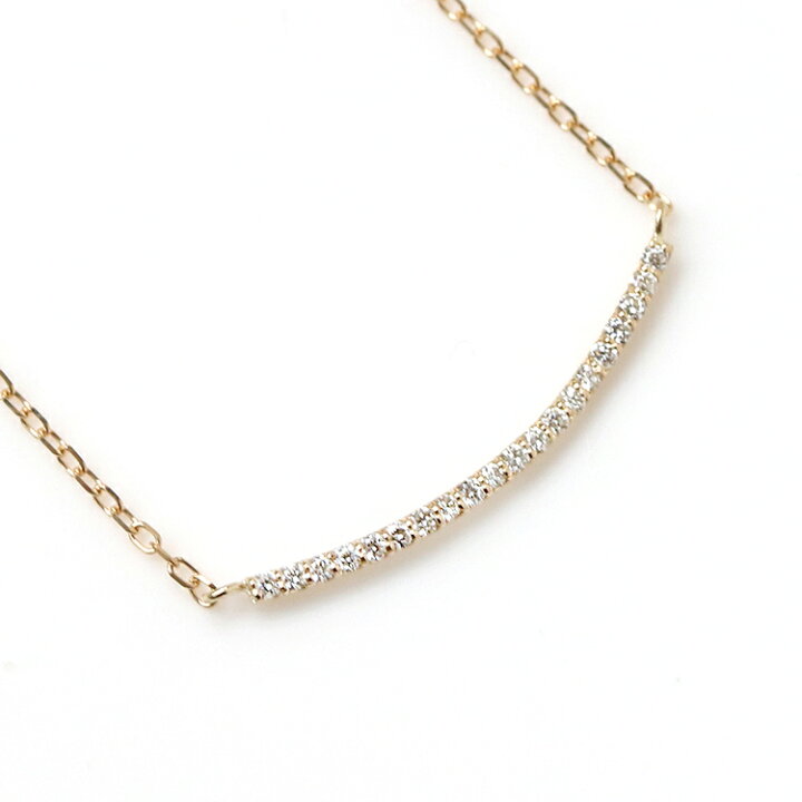 楽天市場 ネックレス 10k レディース 0 1ctダイヤモンド ホワイトゴールド ピンクゴールドペンダント エタニエーレ エタニティーデザイン 10金 K10 10k 誕生日プレゼント 女性 華奢 シンプル 人気 おしゃれ 横 ブランド 宝石 天然石 Cafe Fragrant Olive