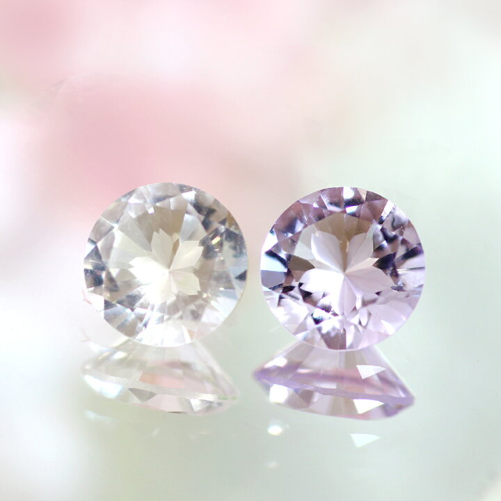 楽天市場】【3日以内出荷】さくらインカット 桜色の天然石 10K 18K 