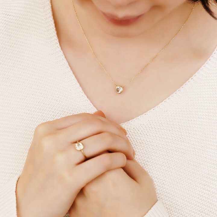 楽天市場】クローバーインカット ネックレス・クローバーフェリ 18K 