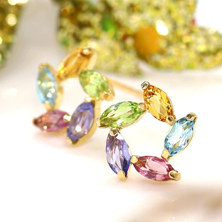 楽天市場】【3日以内出荷】セカンドピアス 18K レディース 軸太0.8mm