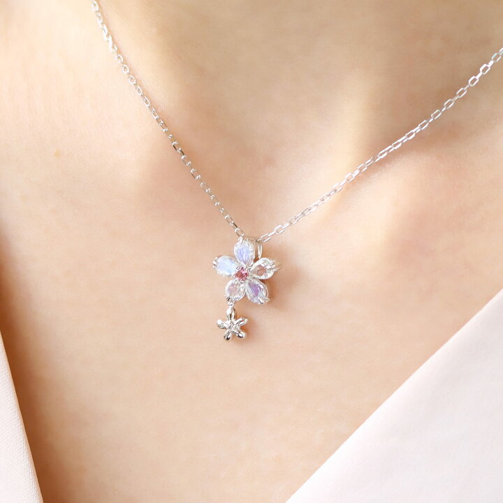 楽天市場】【3日以内出荷】桜モチーフ ロイヤルブルームーンストーン 