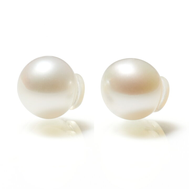 楽天市場】【3日以内出荷】両耳用 淡水パール ピアスキャッチ  