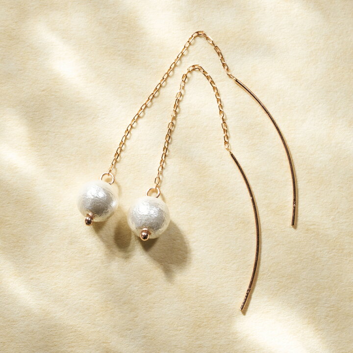 楽天市場】雑誌GINGER掲載【最短当日出荷】コットンパール K10 ピンク 