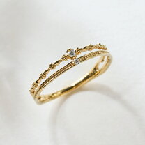 楽天市場】ピンキーリング 18k（種類（宝石）ダイヤモンド）の通販