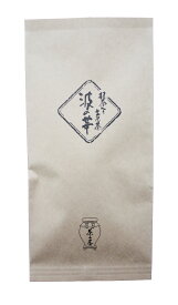 波の華 100g 抹茶入り玄米茶 南山園【香ばしい上品な味わい】まろやかリラックスタイム おうち時間 贅沢ティー