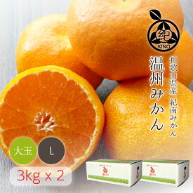和歌山県産 完熟 大玉 みかん【3kgx2箱】産地直送 送料無料 Lサイズ甘味と酸味のバランスに優れ果汁たっぷりの温州みかん早生みかん 完熟みかん 紀南みかん 木熟みかん 冬のみかん和歌山 紀南 田辺糖度 甘い ジューシー ご家庭用 訳あり お取り寄せ