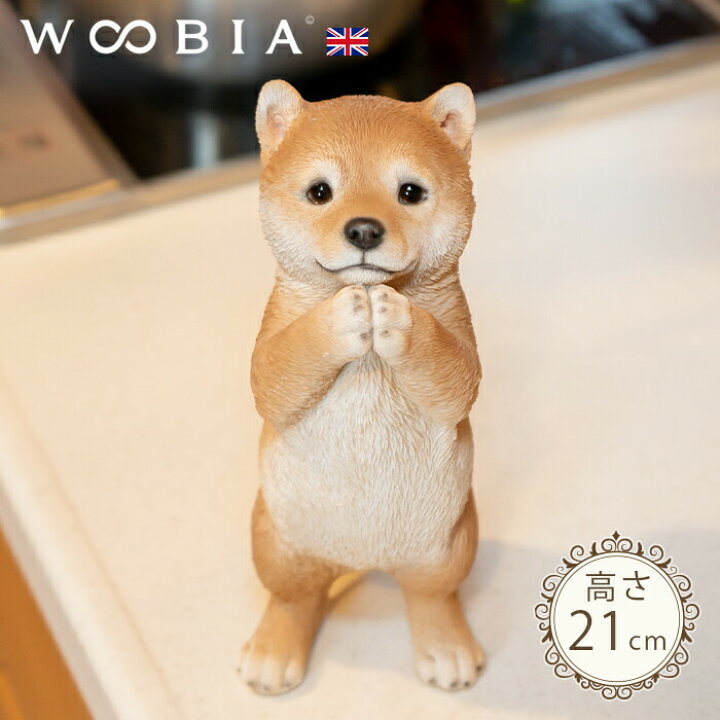 楽天市場】おねだりするわんこ《 柴犬 (21cm)》〔 ガーデニング 犬 