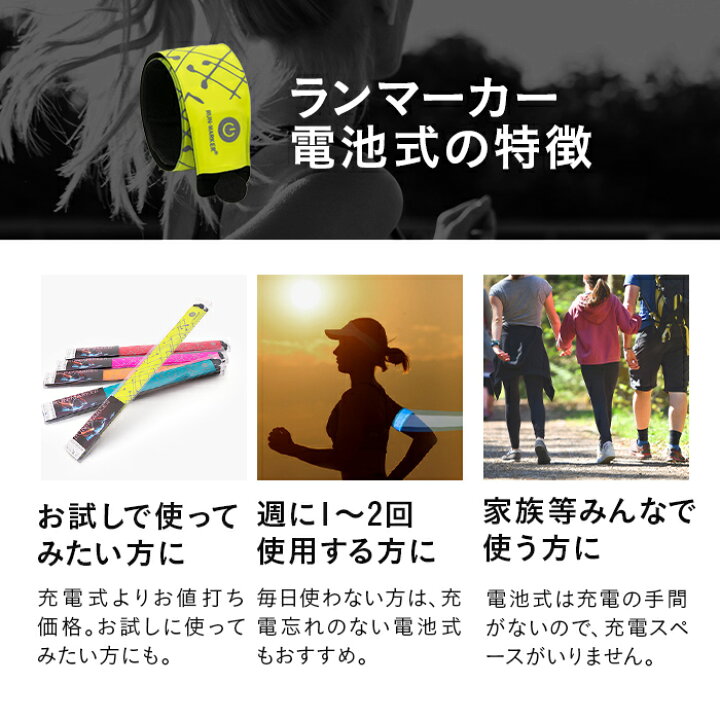 楽天市場】ランニングライト RUN-MARKER（ランマーカー）180日保証《全 